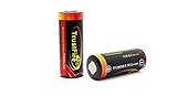 Sidiou Group 26650 Lithium Ion Battery Protected 3.7V 4800mAh Rechargeable Battery for LED flashlight torch (A Set of 2 Pieces)