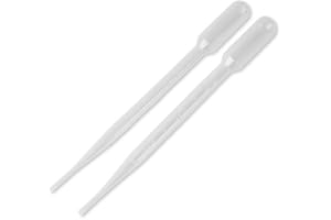 Karter Scientific 206H3 3ml Graduated Transfer Pipette, Cap 7ml, 1/2ml Grads, 155mm (Pack of 100)
