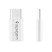 Spigen CAMC2 USB Type C Adapter 2 Pack with 56K Resistor USB-C Standard for Google Pixel / Pixel XL / Nexus 5X / 6P / One Plus 2 / Apple MacBook Pro 2016 / Chrome Book / LG V20 - White