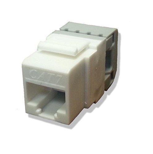 Sunnytech CAT7 10GBase-T, 1200MHz, RJ45 Keystone Jack (10 Pack)