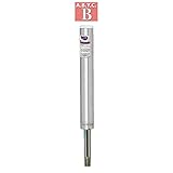 Attwood 2114 Lock'N-Pin 3/4" Pin Post - Brushed Aluminum, Fixed 11" Hgt, 1.5" Dia, Non-Threaded