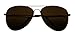 Basik Eyewear - Oversized Pilot Aviator XL Wide Frame Extra Large Sunglasses 150mm