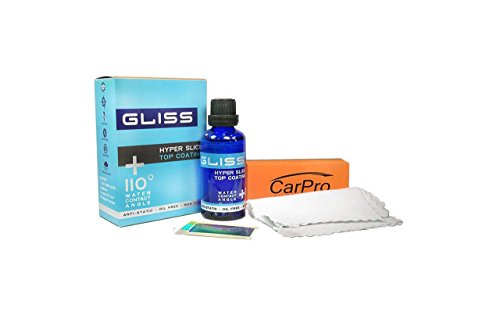 CarPro GLISS V2 - 30ml Kit - Ceramic Coating - Hyper Smooth Hydrophobic Nano Top-Coat