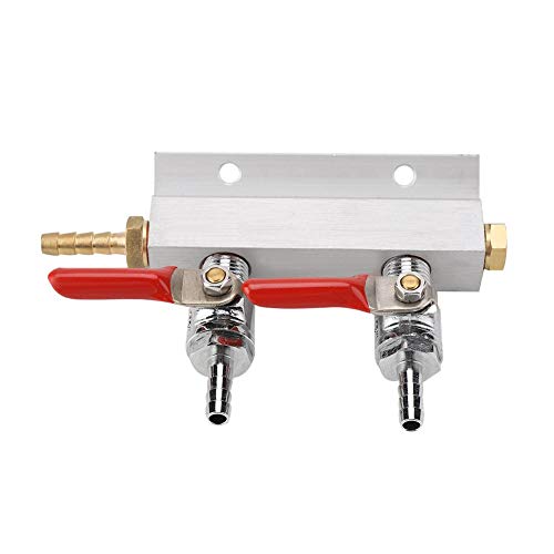 Multi-Way homebrew Co2 Air Gas Distribution Manifold Splitter Draft Beer Kegerator 1/4 Barb
