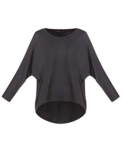 ZANZEA Dames T-shirt Losse Lange Mouwen Blouse Oversize Tops Overhemden Trui Asymmetrisch Jumper Sweatshirt - Image 6