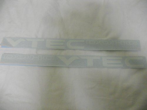 DOHC Vtec Racing Decal Sticker (New) white X2