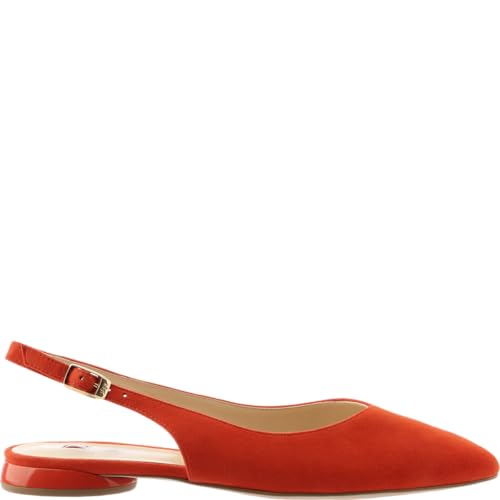 Högl Mona, Ballet Flat Mujer, firered, 37 EU X-Ancho