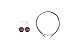 Options Interchangeable Circular Knitting Needle Cables - Purple Cables -40"