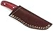 Wild Turkey Handmade Full Tang Real File Hunting Knife w/Leather Sheath Outdoors Hunting Camping Fishing Outdoors (SM-2)