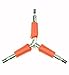 Fantasy Life Bike Bicycle Tool - Allen Wrench - 3-Way Hex Wrench 4 5 6 mm