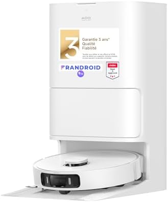 E40 Ultra Robot Aspirateur avec Station d'entretien Automatique