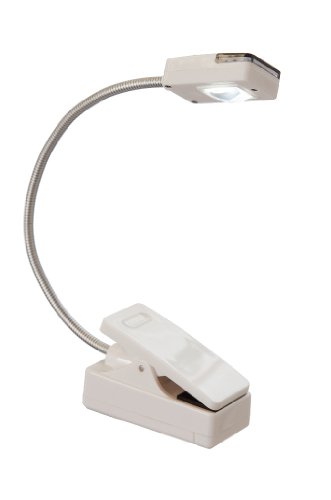 LIGHT IT! by Fulcrum 20022-108 Multiflex EcoReader Book Light Plus with Timer Function, White