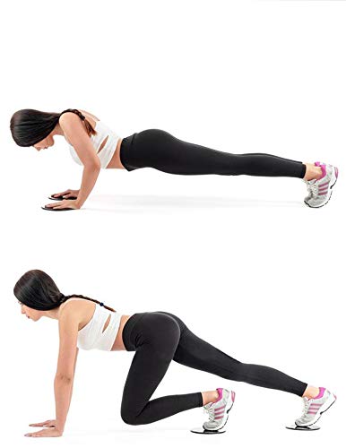 Cefera-Core-Sliders-Dual-Sided-Gliding-Discs-Use-on-Carpet-or-Hardwood-Floors-Fitness-Equipment-Idea-for-Abdominal-Full-Body-Workout-TrainingLeg-Sliders-Aerobics