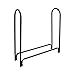 Panacea 15203 Deluxe Outdoor Log Rack, Black, 4-Feet, Log Rack Only primary