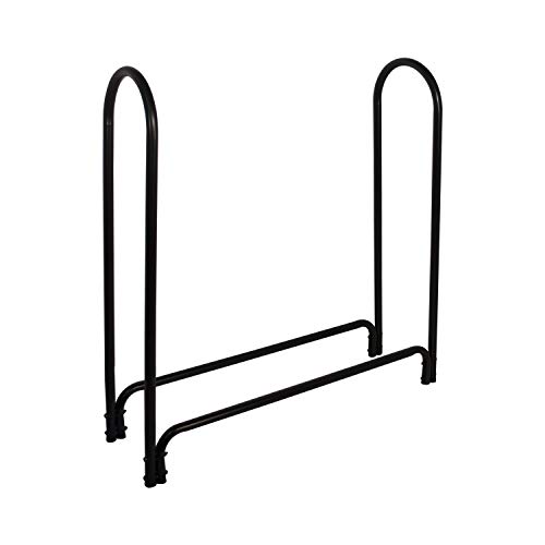 Panacea 15203 Deluxe Outdoor Log Rack, Black, 4-Feet, Log...