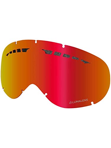 Dragon DX Snow Goggles Replacement Lens Lumalens Red Ionized