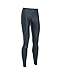 Under Armour Womens HeatGear Armour Legging, Stealth Gray/Metallic Silver, Medium