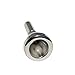 Glory Large Shank Silver Plated TENOR Trombone Mouthpiece 61/2
