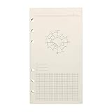 A6 Time Planning Refill Paper for 6 inch A6 6-Holes
