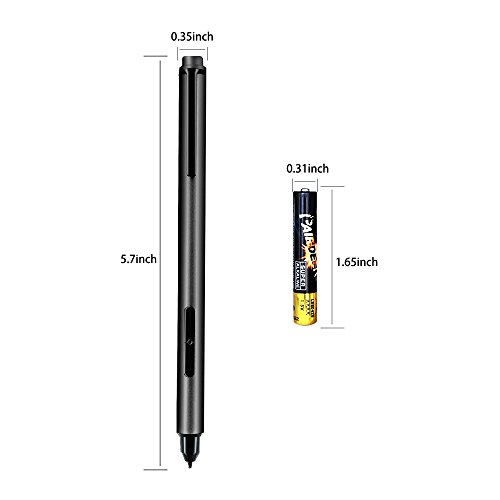 Surface Pen Windows Pen for Microsoft Surface Pro(2017),Surface Laptop, Surface Pro 4, Surface Pro 3, Surface Book and Surface 3, 1024 Levels of Pressure Stylus Pen,for Writing,Drawing,Painting(Black)