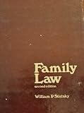 Family Law, Statsky, William P., 0314778128
