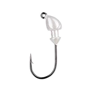 Strike King Baby Squadron Swimbait Head 3/16 Oz, Perle