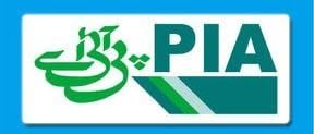 In aviation and travel stickers PIA Pakistan International Airlines waterproof paper seal-suitcase