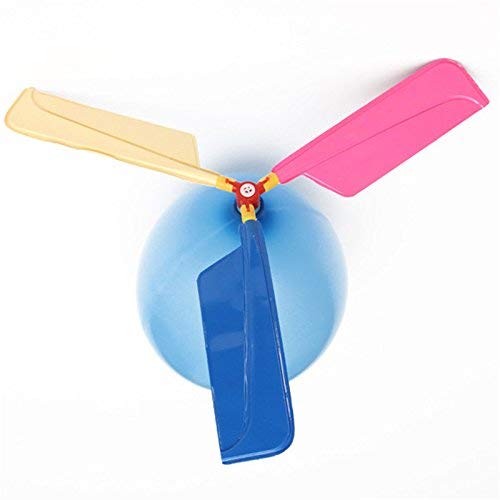 Yansion Helicopter Balloon Summer Party Balloons Air Flying Toys for Kids with 24 Balloons 12 Pack