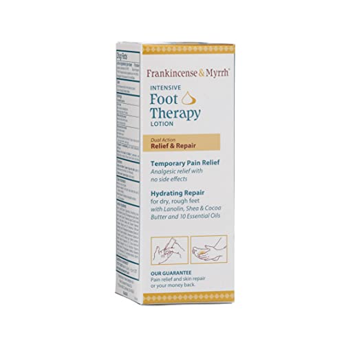 FRANKINCENSE & MYRRH Foot Pain Relief Lotion Intensive Foot Therapy