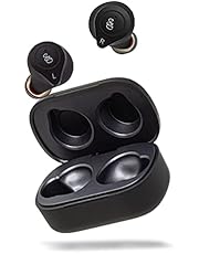 Sounds Good Wireless Earbuds, Proudly Canadian Brand, Bluetooth 5.2 in-Ear Black Headphones, USB-C Charging Case, Built-in Mic, IPX5 Water-Resistant, Ideal for Gym, Sports, Home or Office
