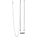 The Giddy Kitty 5 Pack Assorted Cat Feather Toy with Small Bells and Extra Long 33 Inch Wand- Interactive Teaser for Exercising Kitten or Cat