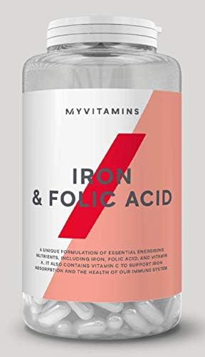 Myprotein マイプロテイン 葉酸 鉄分 ビタミンc タブレット 800µg配合 90錠 90日分 3