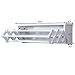 Tangkula Wall Mount Drying Rack Bathroom Home Expandable Towel Rack Drying Laundry Hanger Clothes Rack (Wood)