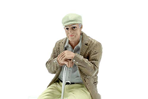American Diorama Sitzendes altes Paar Figur #1 1:18 – Bild 5