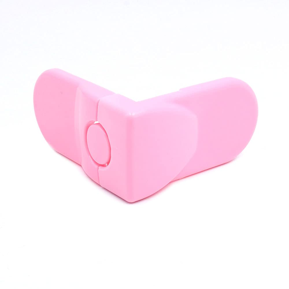 ANCLLO 6 Pack Safety Cabinet Locks Proofing Cabinet Latch for Kitchen Storage Doors Drawers Cupboard Oven Refrigerator-Pink
