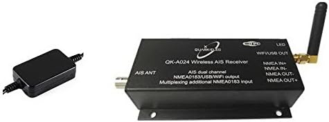 Quark QK-A024 Dual Channel Marine AIS Receiver with WiFi & NMEA outputs + 12V psu