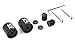 Motorcycle Bar Ends CNC Hand Grip Handlebar End Caps For SUZUKI