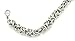 Chelsea Jewelry Premium Collections Highly Polished Byzantine Chain Bracelet