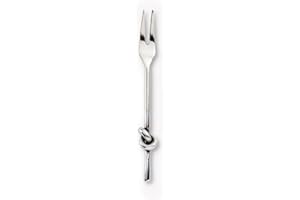 Abbott Collection Home 36-Knot/Fork Cocktail Fork with Knot Handle, Silver