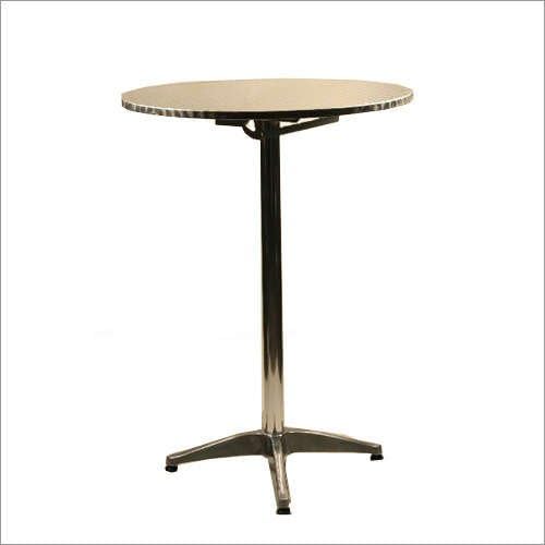 30" Round Top Aluminum Table Furniture & Decor