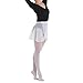 GOGO TEAM Child & Adult Sheer Wrap Skirt Ballet Skirt Ballet Dance Dancewear BLACK-ADULTL