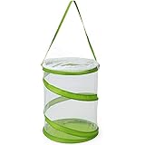 RESTCLOUD Pop-up Insect and Butterfly Habitat Cage Terrarium Upgraded Version, See Through Easier 9