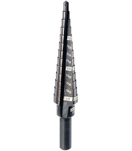 Milwaukee #4 Step Drill Bit 2-Pack – 3/16" To 7/8" By 1/16" Steps, 48-89-9234