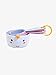 SMOKO Elodie Unicorn Measuring Cups | Set of 4 | Pastel Novelty Collectible Kitchen Baking Utensils