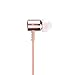 AutumnFall 3.5 mm Wired Earphone, Original Headphone with Noise Isolating Sports Earbuds for Iphone, Ipad,samsung,android Cellphone,tablet Pc (Rose Gold)