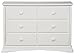 Delta Children Bentley Six Drawer Dresser, White, 49