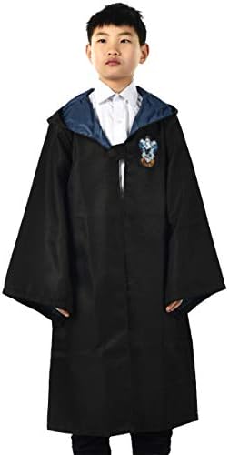 Miliano Embroidered Hooded Cloak Robe Cosplay Costume Kids/Audlt Size