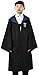 Miliano Embroidered Hooded Cloak Robe Cosplay Costume Kids/Audlt Size