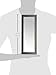 Pinnacle Frames and Accents Small Decorative 4 Inch x 12 Inch Mirror with Classic Black Frame