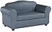 SureFit Stretch Pinstripe 2-Piece - Sofa Slipcover - French Blue (SF35835)